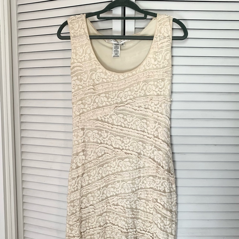 White Lace Max Studio Dress